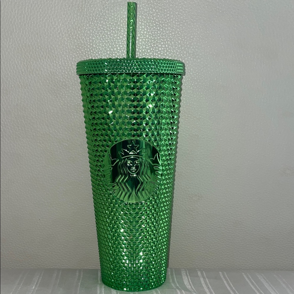 Starbucks Emerald Green Textured Tumbler